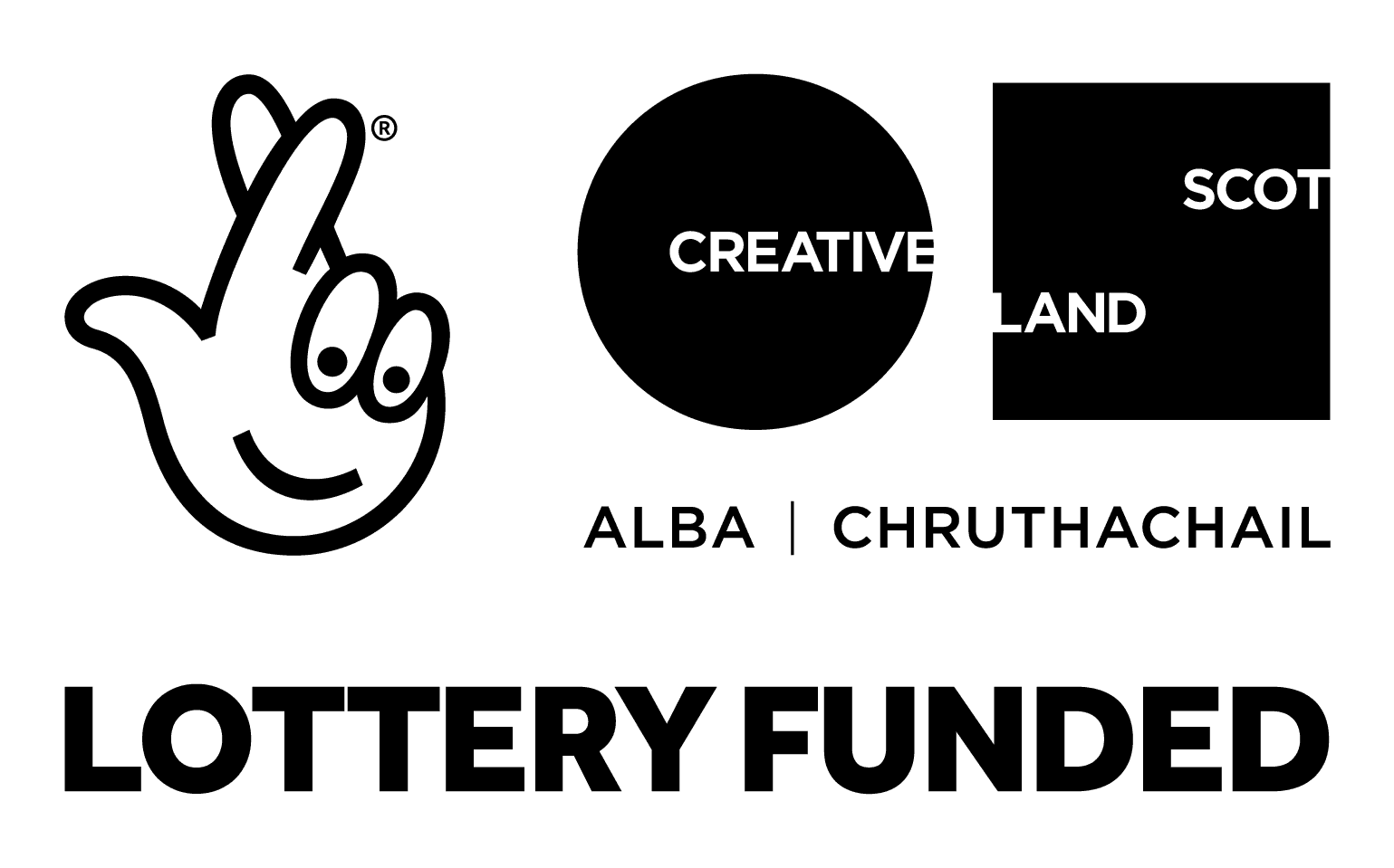 Creative Scotland Lottery Funded logo